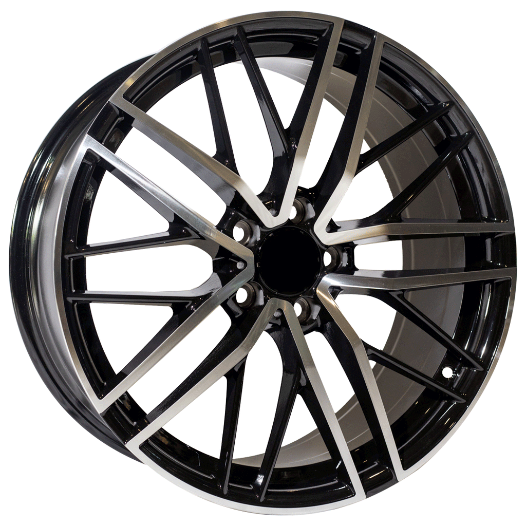 Replica for MERCEDES 142 Black Polish 19*8,5