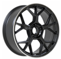 Replica for MERCEDES 934 Matt Black Polished Lip 17*7,5
