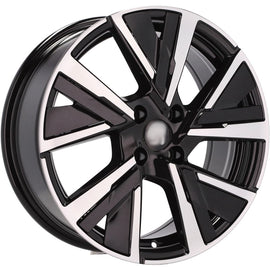 Replica for CITROEN PEUGEOT 5715 Black Polish 16*6.5