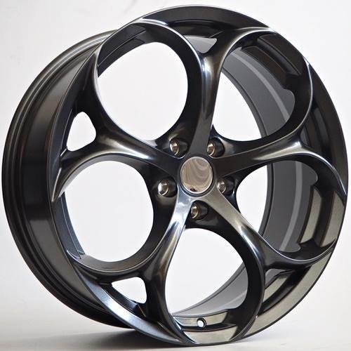 Replica for Alfa Romeo 583 Hyper Black 18*8 - D-elastikashop