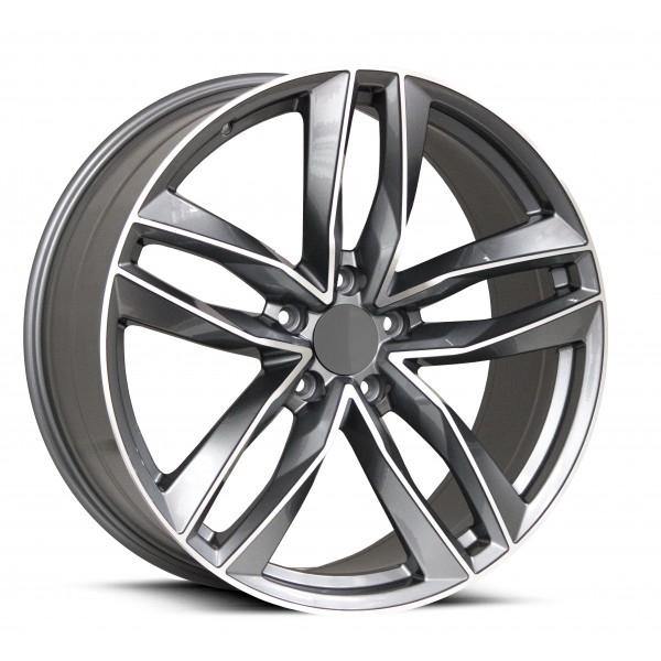 Replica for AUDI 1196 Anthracite Polish 19*8.5 - D-elastikashop