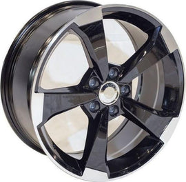 Replica for AUDI 5612 Black Polish 19*8.5 - D-elastikashop
