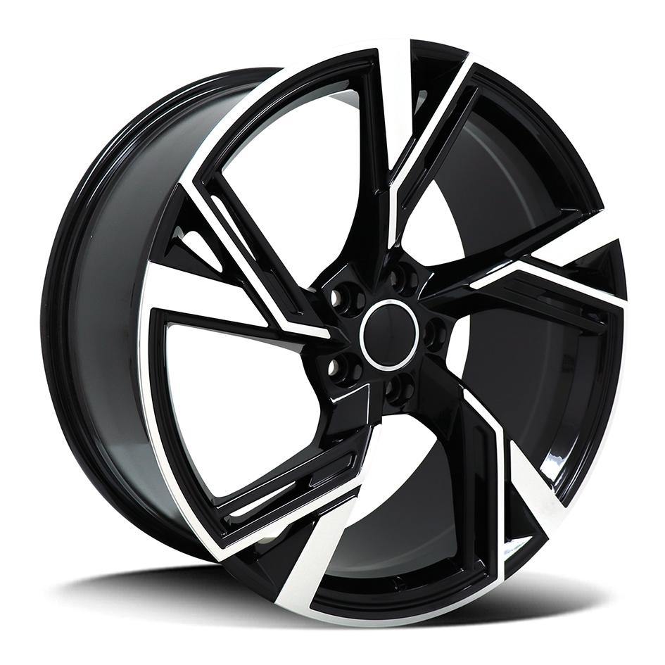 Replica for AUDI 5667 Black Polish 19*8.5 - D-elastikashop