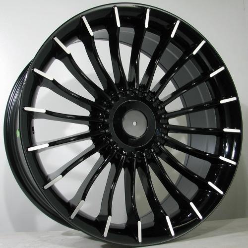 Replica for BMW 273 Alpina Black Polish 19*9.5 - D-elastikashop