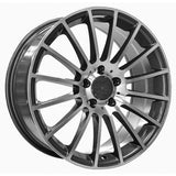 Replica for MERCEDES 280 B Grey Polished Face 19*8