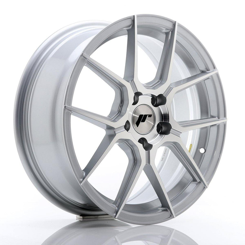 Japan Racing Wheels JR30 Matt Silver Machined 17*7 - D-elastikashop