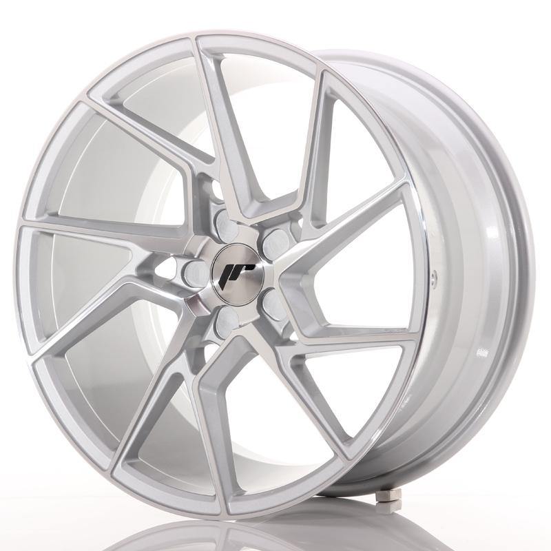 Japan Racing Wheels JR33 Silver Machined Face 19*9.5 - D-elastikashop