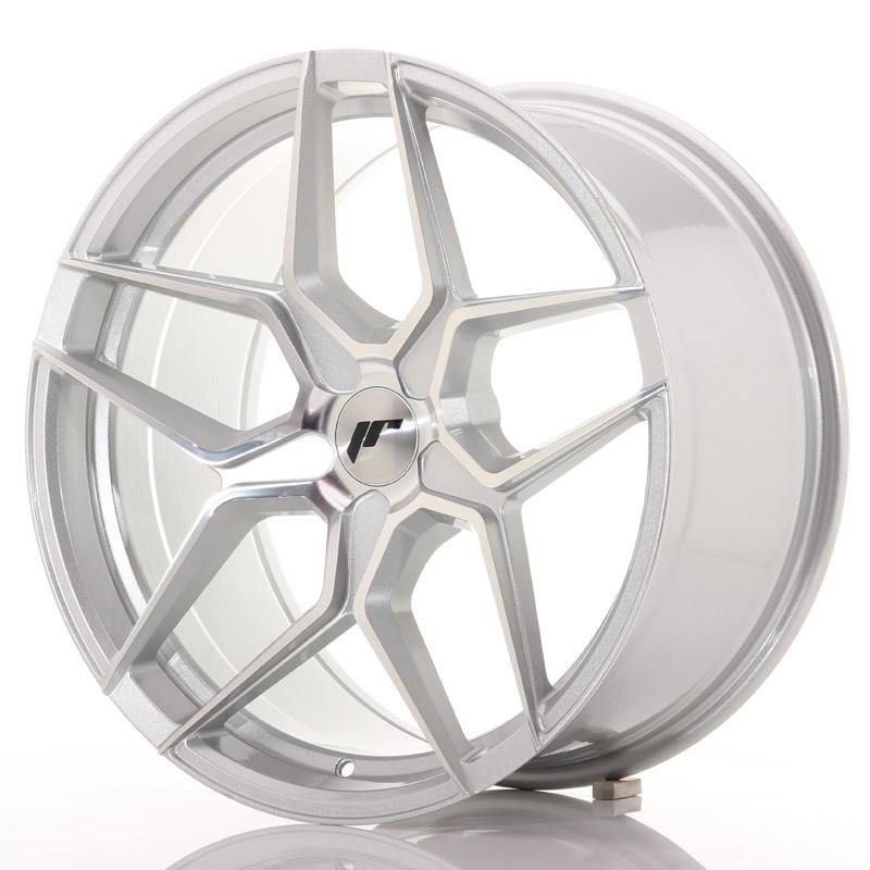 Japan Racing Wheels JR34 Silver Machined Face 19*9.5 - D-elastikashop