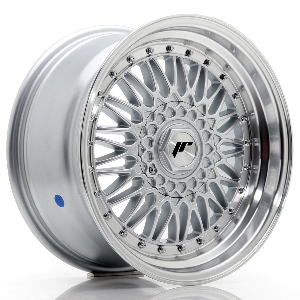 Japan Racing Wheels JR9 Silver + rivets 17*8.5