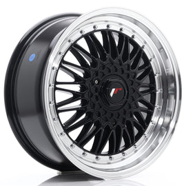Japan Racing Wheels JR9 Gloss Black Machined Lip 18*8