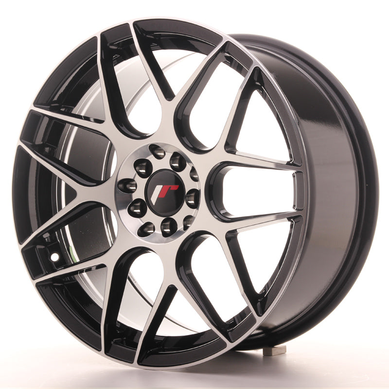 Japan Racing Wheels JR18 Black Machined 18*8.5