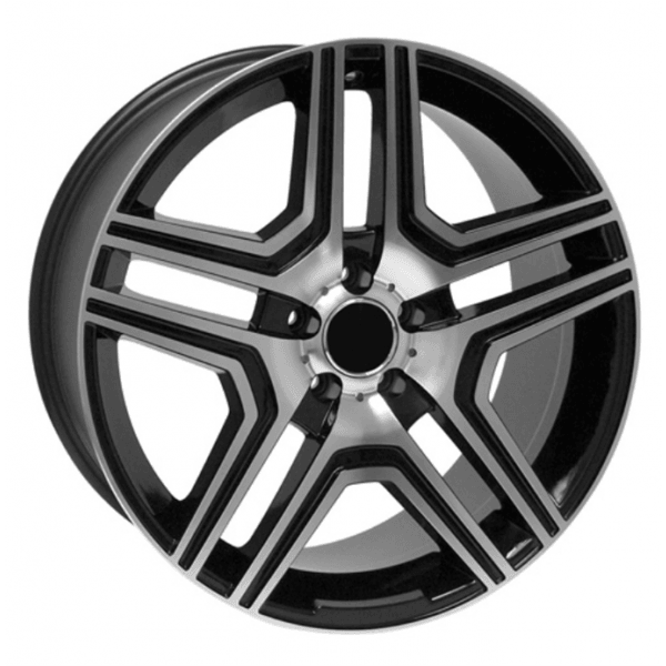 Replica for MERCEDES 666 Black Polish 22*10 - D-elastikashop