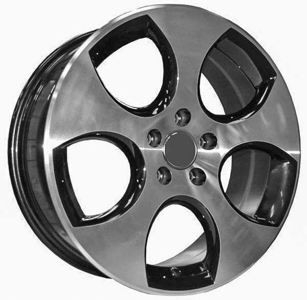 Replica for VW 281 Black Polish 18*7.5 - D-elastikashop