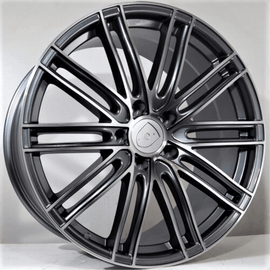 Replica for PORSCHE 1350 Anthracite Polish 22*10 - D-elastikashop