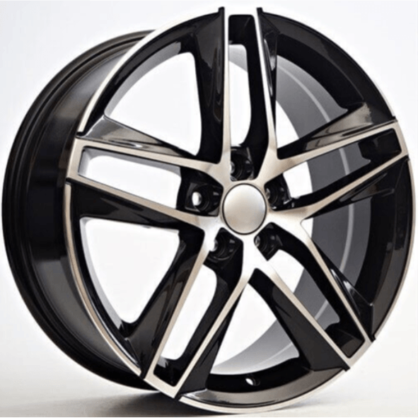 Replica for SEAT Black Polish 5650 17*7.5 - D-elastikashop