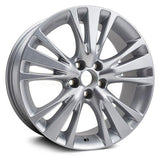 Replica for TOYOTA 1367 Black Polish 20*8.5