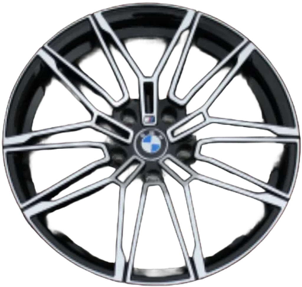 Replica for BMW 078 Black Polish 18*8