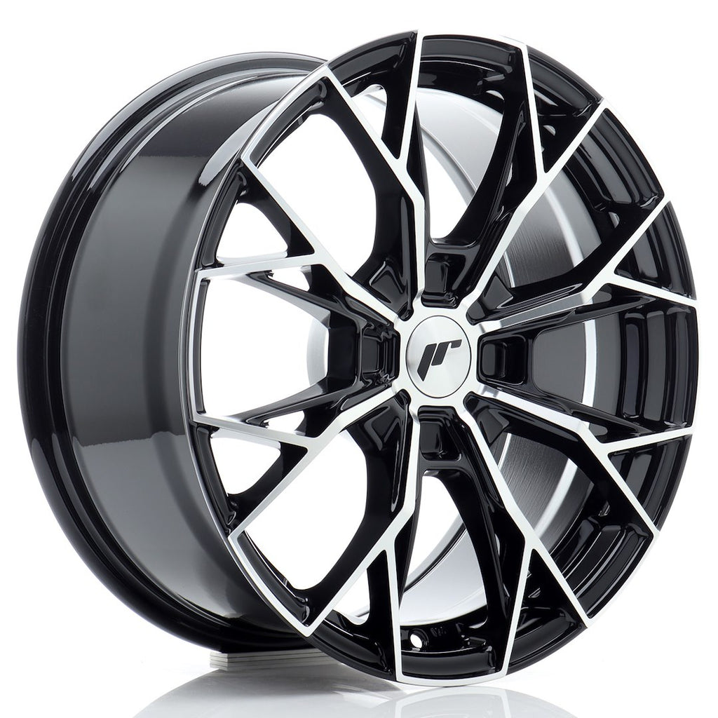 Japan Racing Wheels JR49 Gloss Black Machined Face 17*8