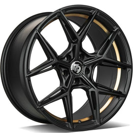 79Wheels SCF-B MATT BLACK GOLD BARREL 19*9,5