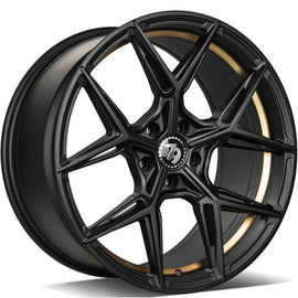 79Wheels SCF-B MATT BLACK GOLD BARREL 19*8,5