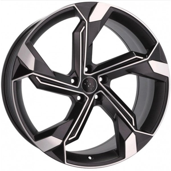 Replica for AUDI 1201 Black Polish 22*10