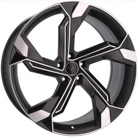 Replica for AUDI 1201 Black Polish 22*10