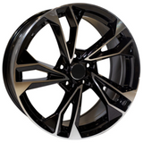 Replica for AUDI 9378 Black Polish 19*8.5
