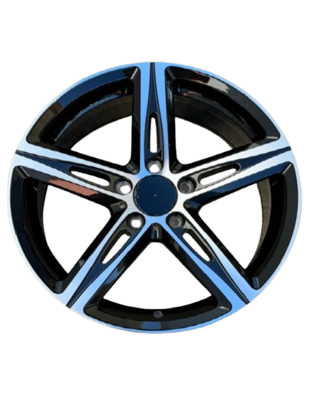 Replica for BMW 1475 Black Polish 17*8