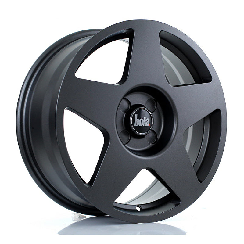 Bola Wheels B10 Matt Gun Metal 17*7.5