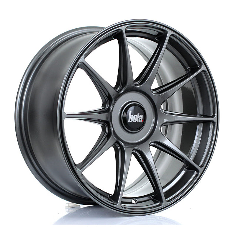 Bola Wheels B15 Gloss Gun Metal 17*8