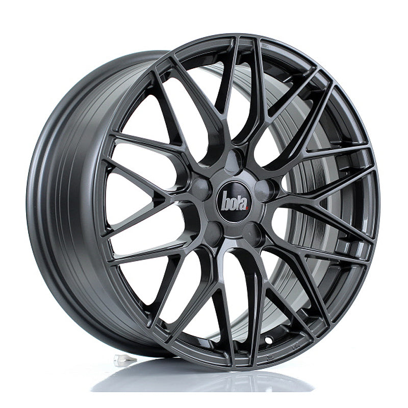 Bola Wheels B17 Gloss Gun Metal 17*8