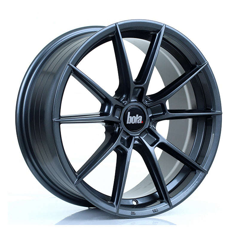 Bola Wheels B19 Gloss Gun Metal 17*7.5