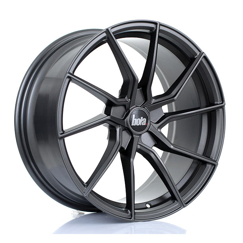 Bola Wheels B25 Matt Gun Metal 19*8.5