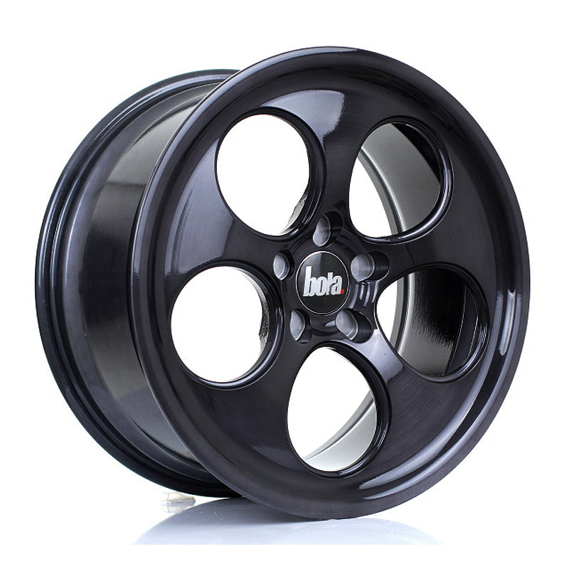 Bola Wheels B5 Black Brushed Polished Face 18*9.5