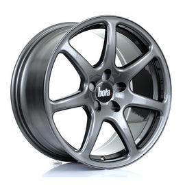 Bola Wheels B7 Gloss Gun Metal 18*9.5