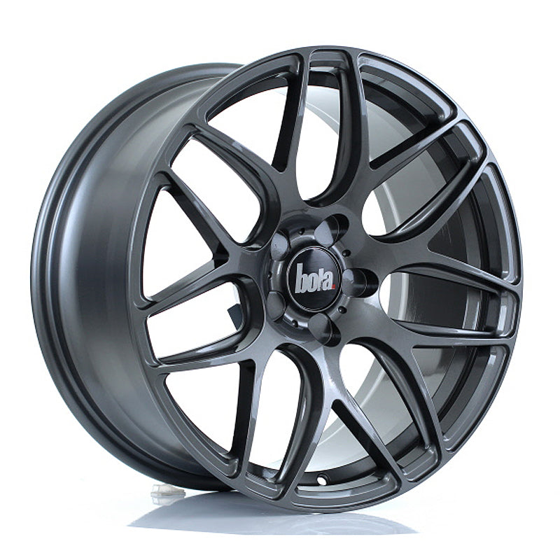 Bola Wheels B8R Gloss Gun Metal 18*8.5