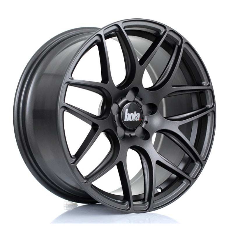 Bola Wheels B8R Matt Gun Metal 18*8.5