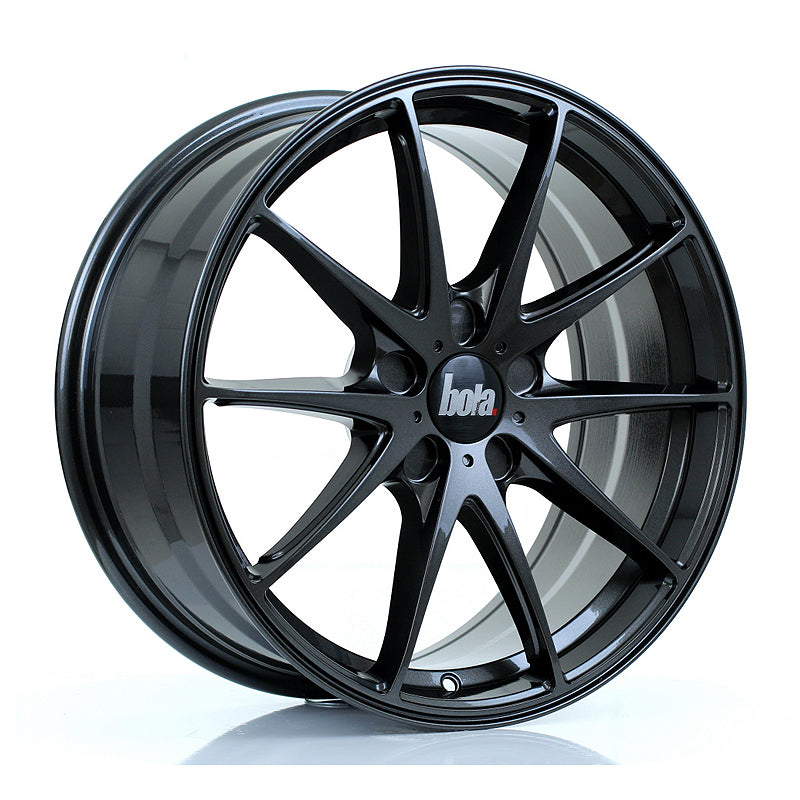 Bola Wheels B9 Gloss Gun Metal 18*9