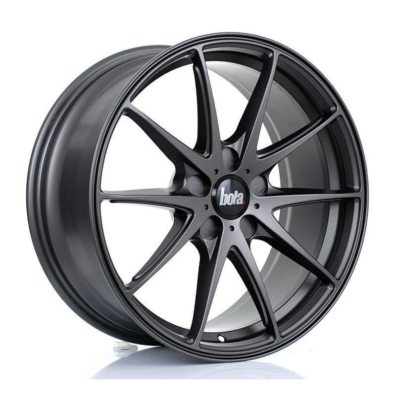 Bola Wheels B9 Matt Gun Metal 18*8