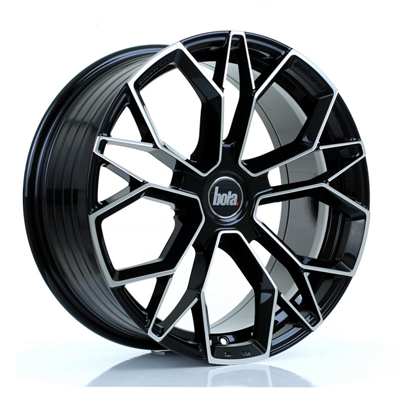 Bola Wheels FLF Gloss Black Polished Face 18*8