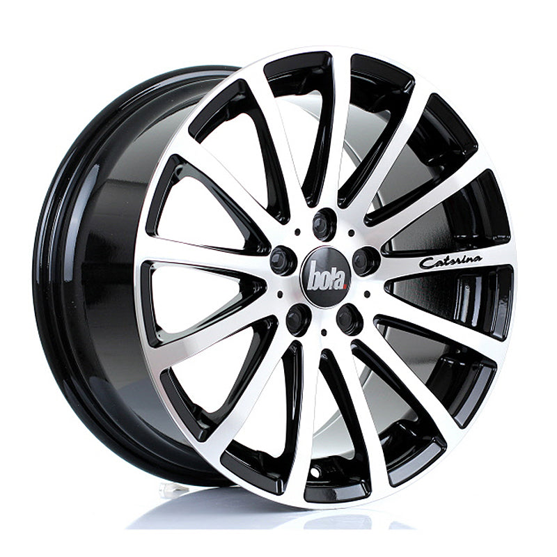 Bola Wheels VST Gloss Black Polished Face 18*8.5