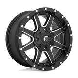 Fuel 1PC D538 Maverick Matt Black Milled 20x9 4X4