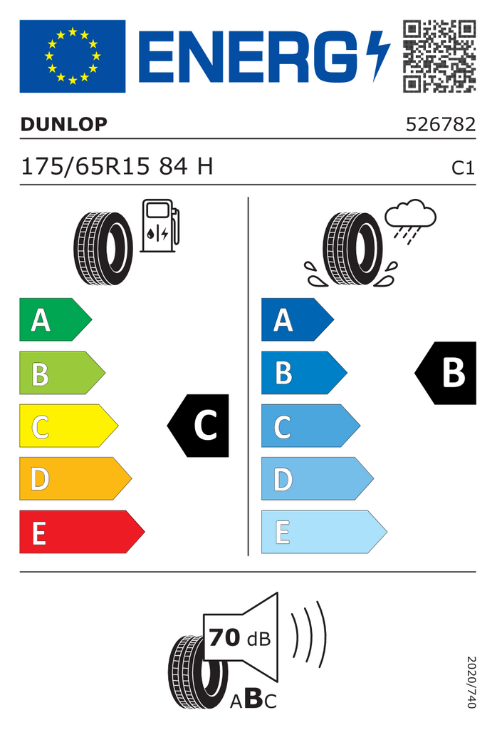 175/65R15 84H Dunlop SP Fast Response