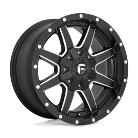 Fuel 1PC D538 Maverick Matt Black Milled 18x9 4X4