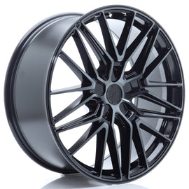 Japan Racing Wheels JR38 Black Brushed w/ Tinted Face 21*9