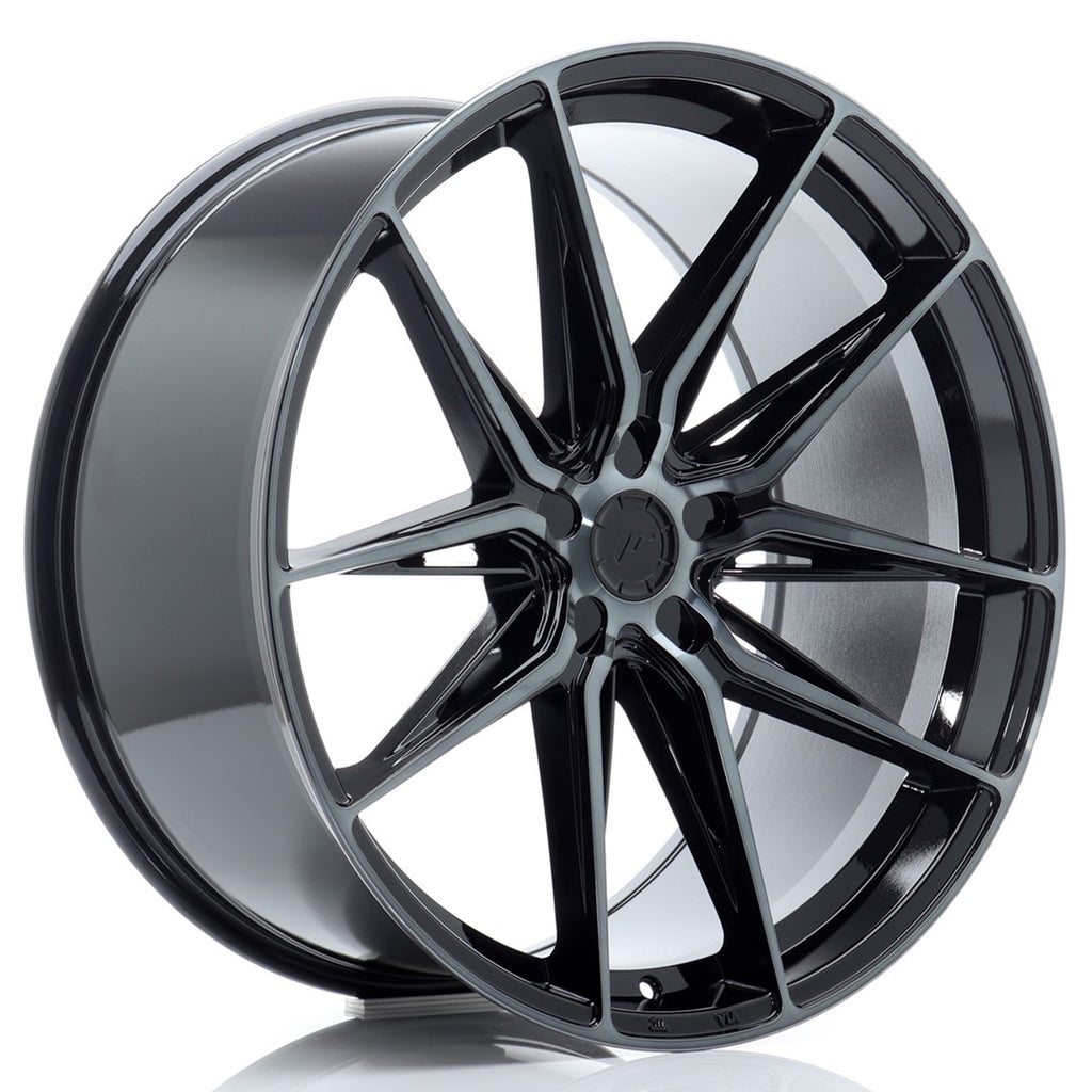 Japan Racing Wheels JR44 Black Machined w/ Tinted Face 22*11