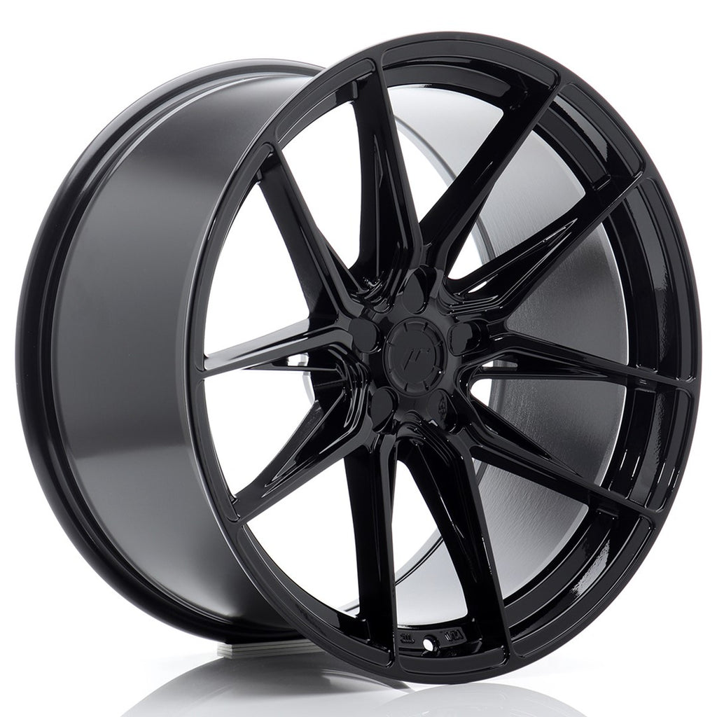 Japan Racing Wheels JR44 Black Machined w/ Tinted Face 21*10.5