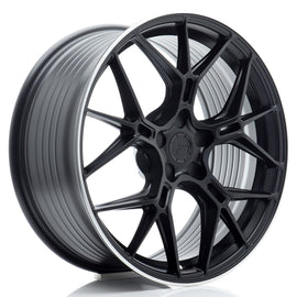 Japan Racing Wheels JR51 Satin Black w/ Machined Lip 19*8.5