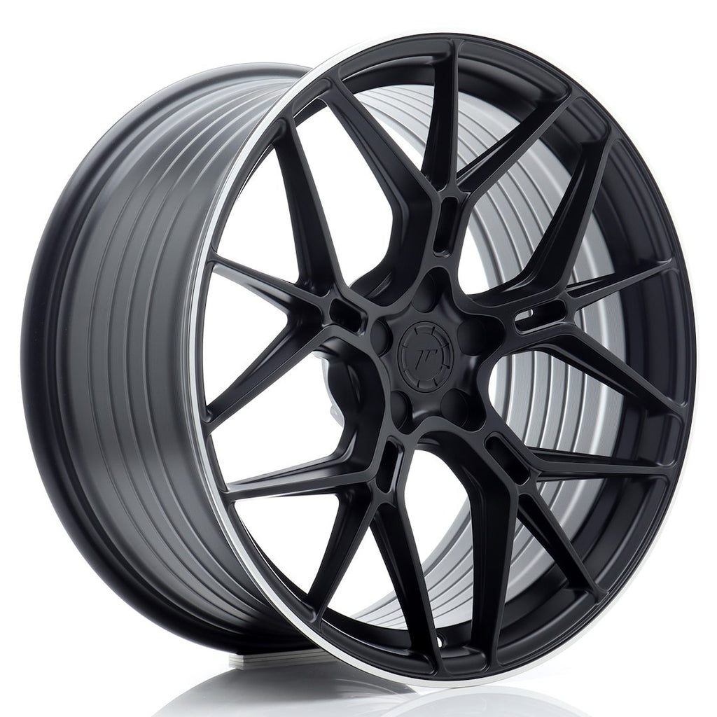 Japan Racing Wheels JR51 Satin Black w/ Machined Lip 20*9.5