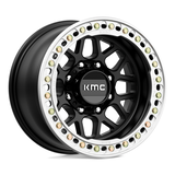 KMC KM235 Grenade Desert Beadlock Satin Black 17x9 4X4